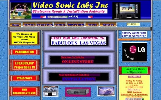 badly designed online store