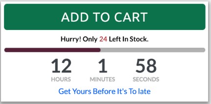 ecom turbo scarcity timer