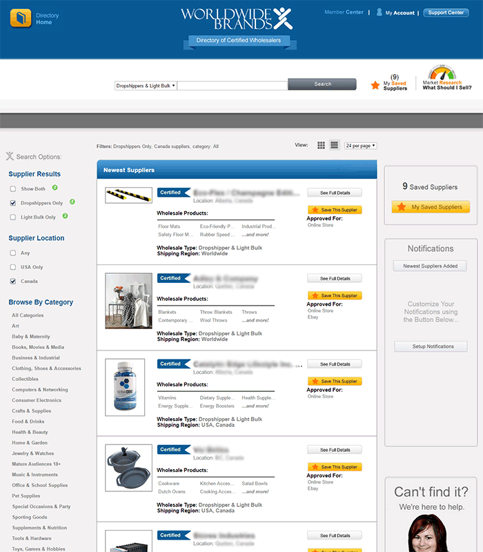 worldwide brands members area