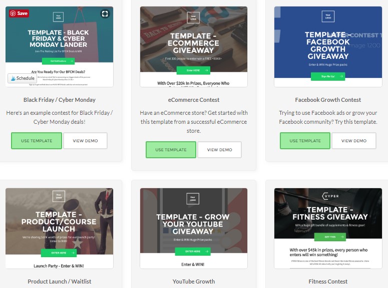 vyper campaign templates