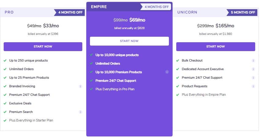 spocket annual plans discount